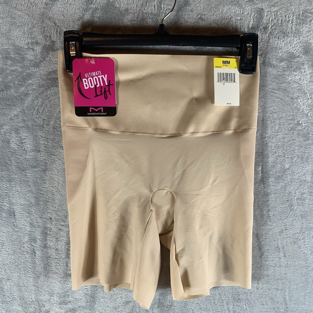 Maidenform Women's‎ Thigh Tummy Slimmer M Shapewear Ultimate Booty Lift NWT